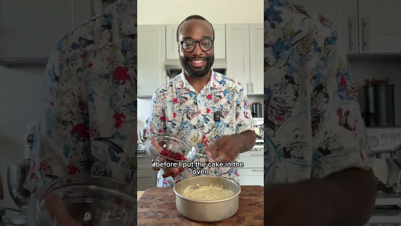 You should eat cake every day | Cherry Tea Snacking Cake