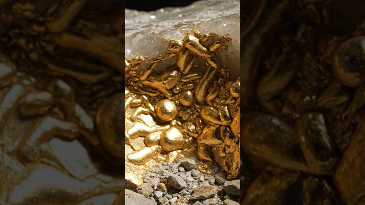 WTF! 😲 Amazing Gold Quartz 