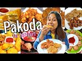 I only ate PAKODA / Fritters for 24 Hours | Food Challenge | Easy Pakora Recipe