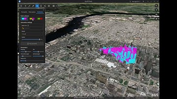 Animated 3D analysis in ArcGIS Earth