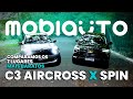 Citroën C3 Aircross Shine 1.0 turbo x Chevrolet Spin Premier 1.8: qual sete lugares é melhor?