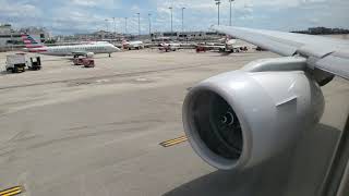 4K 60FPS American Airlines 777-200er Takeoff MIA-DFW