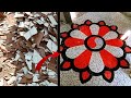 كيف تستفيد من السيراميك المتكسر  /فكره روعه جدا جدا DIY  Awesome Cement Ceramics