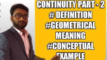 #Continuity part - 2,#geometrical meaning, example,#12th students, A.M.CLASSES HAZARIBAGH Chandan sr