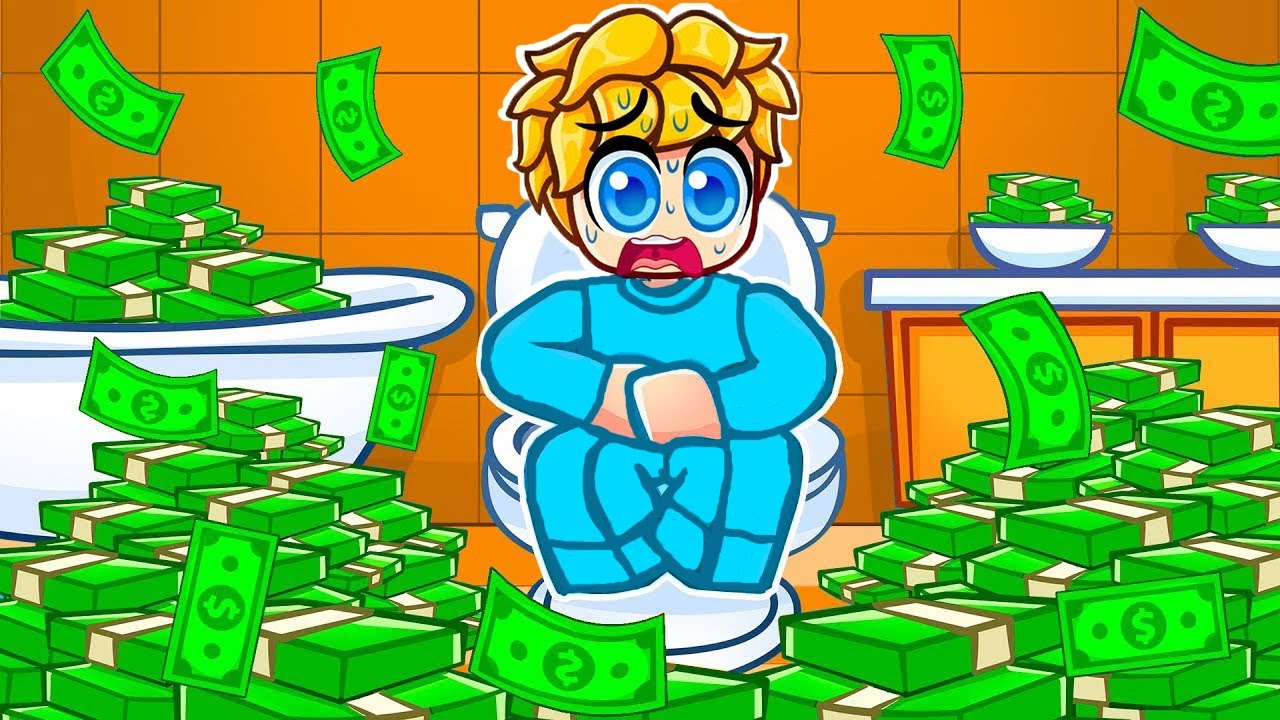 Ich habe 9.871.563€ für meine Toilette ausgegeben in Roblox!