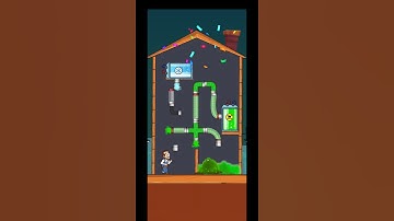 Home Pipe Rescue Gameplay Walkthrough Level 58 Android/ios (Husband wife Game )