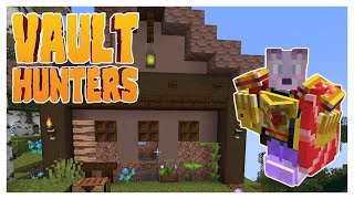 DISTRACTIONS = VILLAGER TRADING HALL Episode 3 | Minecraft Vault Hunters Single Player