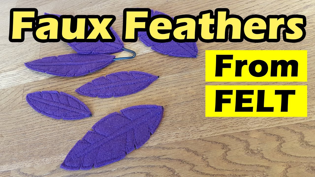 Crafting FAUX FEATHERS for (Starguardian) Xayah cosplay - Sewing tutorial