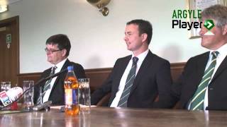 Derek's First Presser