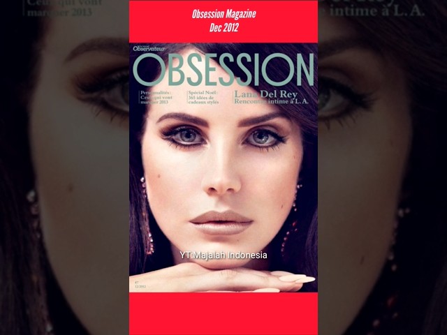Lana Del Rey is on the cover of magazines #majalahindonesia #lanadelrey #magazinecover #covermodel class=