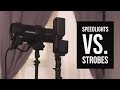 Speedlights vs  Strobe Lights | Photography Lighting for Beginners