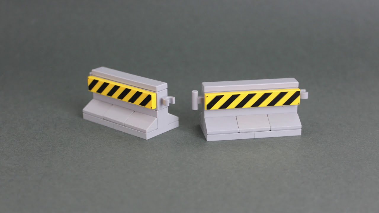 LEGO Concrete Road Block (Instructions)