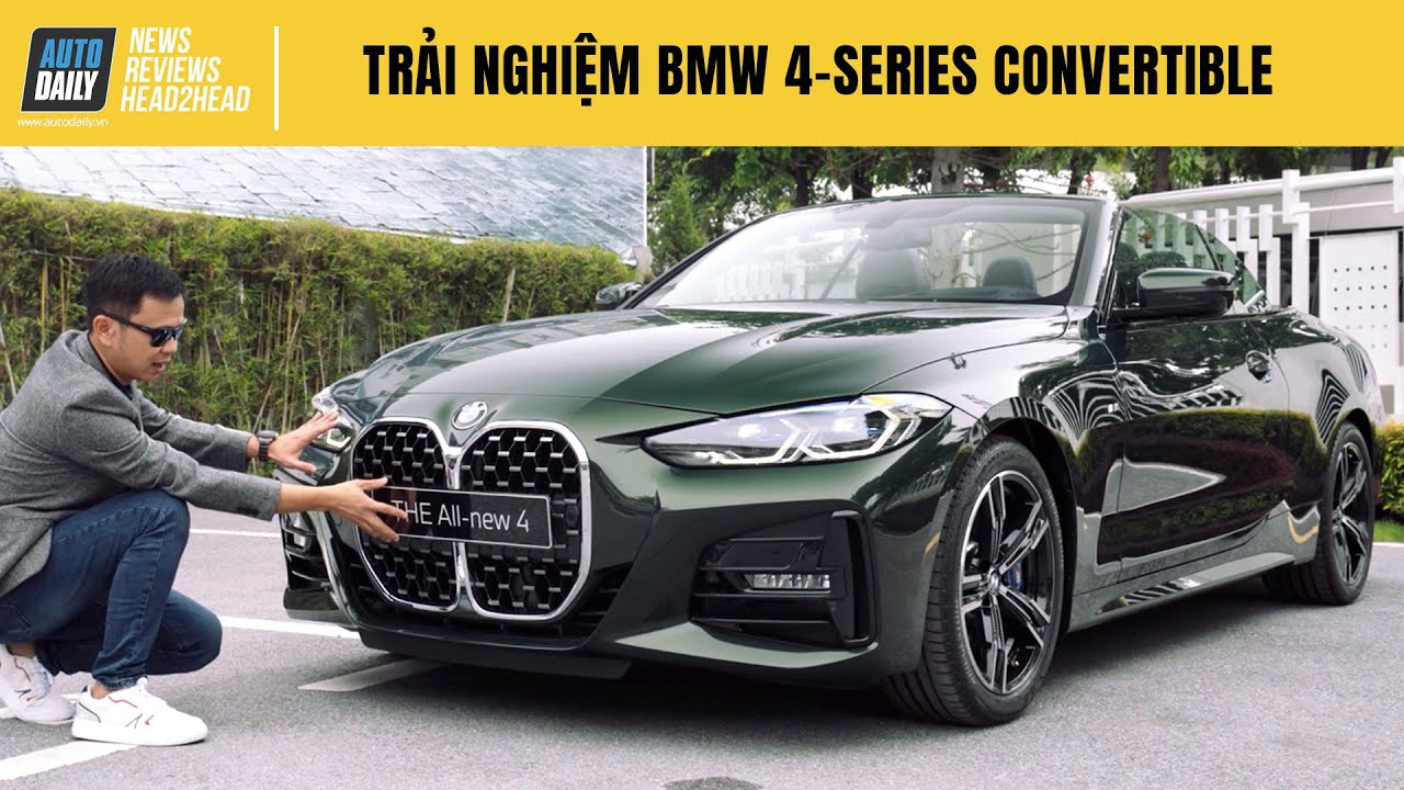Trải nghiệm chi tiết BMW 4 Series Convertible hoàn toàn mới - Mui trần ĐẸP ĐỘC LẠ tại Việt Nam
