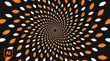How to create Fibonacci spiral leaf | Adobe Illustrator