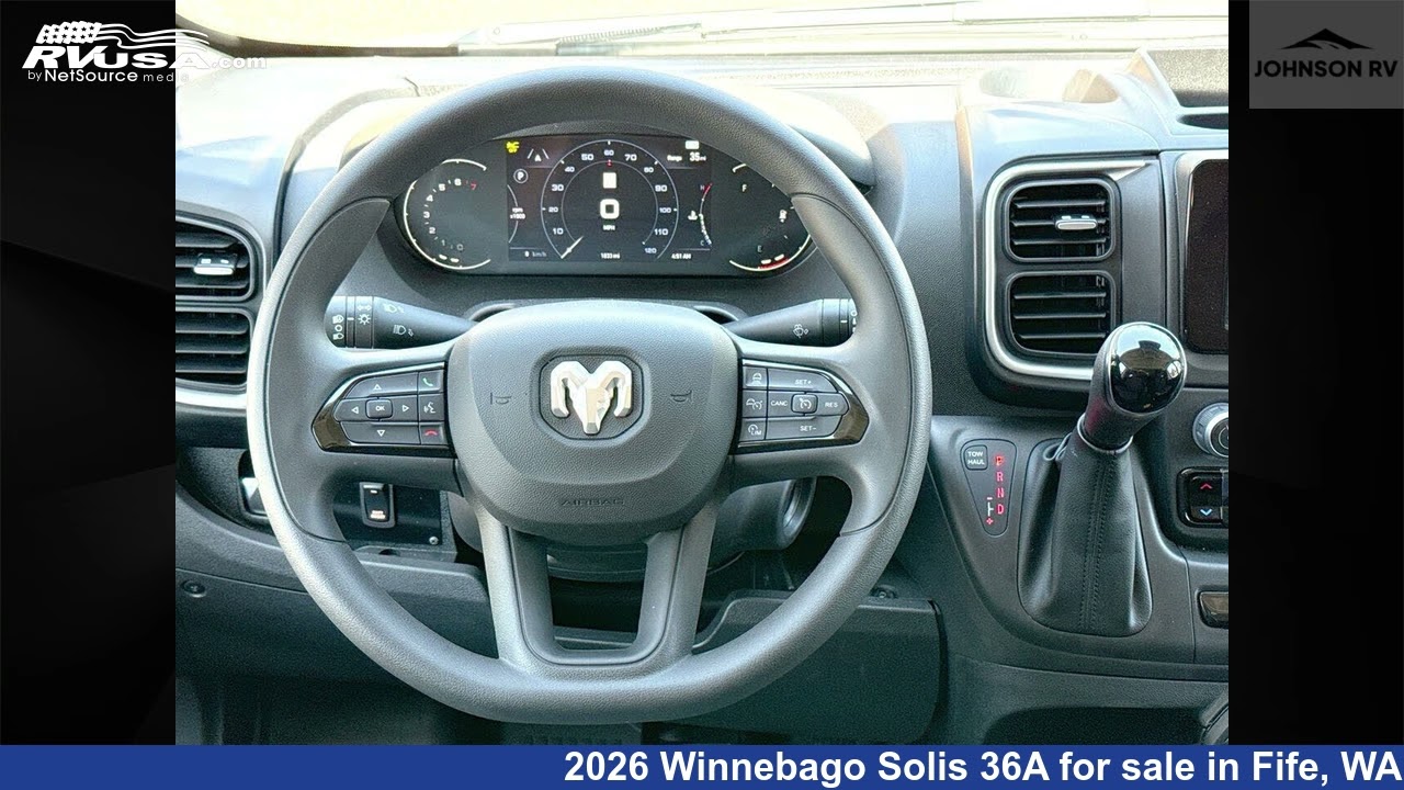 Amazing 2026 Winnebago Solis 36A Class B RV For Sale in Fife, WA | RVUSA.com