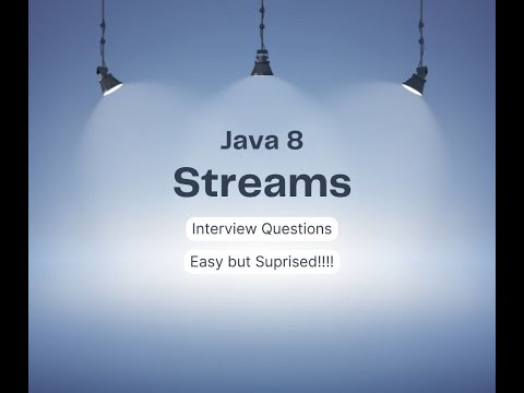 Java 8 interview program