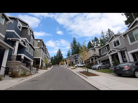 Видео: ВЛОГ #96. Недвижимость в Сиэтле. Новые дома-милионники в Issaquah, Newcastle (Bellevue), Renton'е.