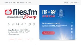 Filesfm Library  The Best Unique File Exchange With P2p Trading Platform