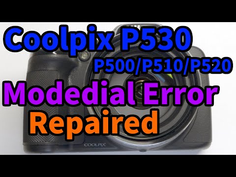 Coolpix P500/P510/P520/530 Nikon [Mode dial is not in the proper