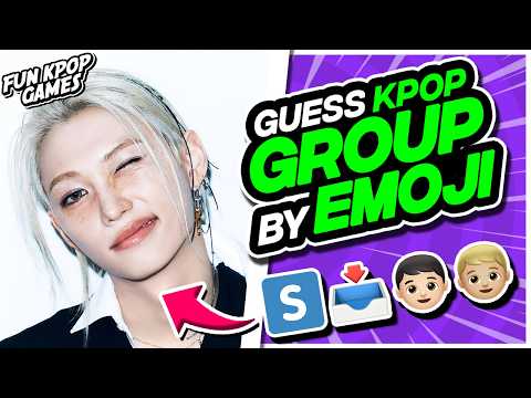 ⭐️ GUESS THE KPOP GROUP BY EMOJI | KPOP QUIZ - FUN KPOP GAMES 2026