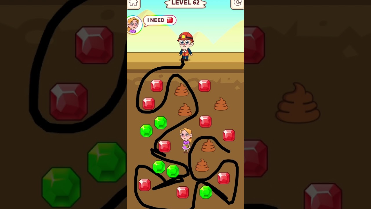 👱‍♀️ I Need 🟥 Pull The Gold Level 62 