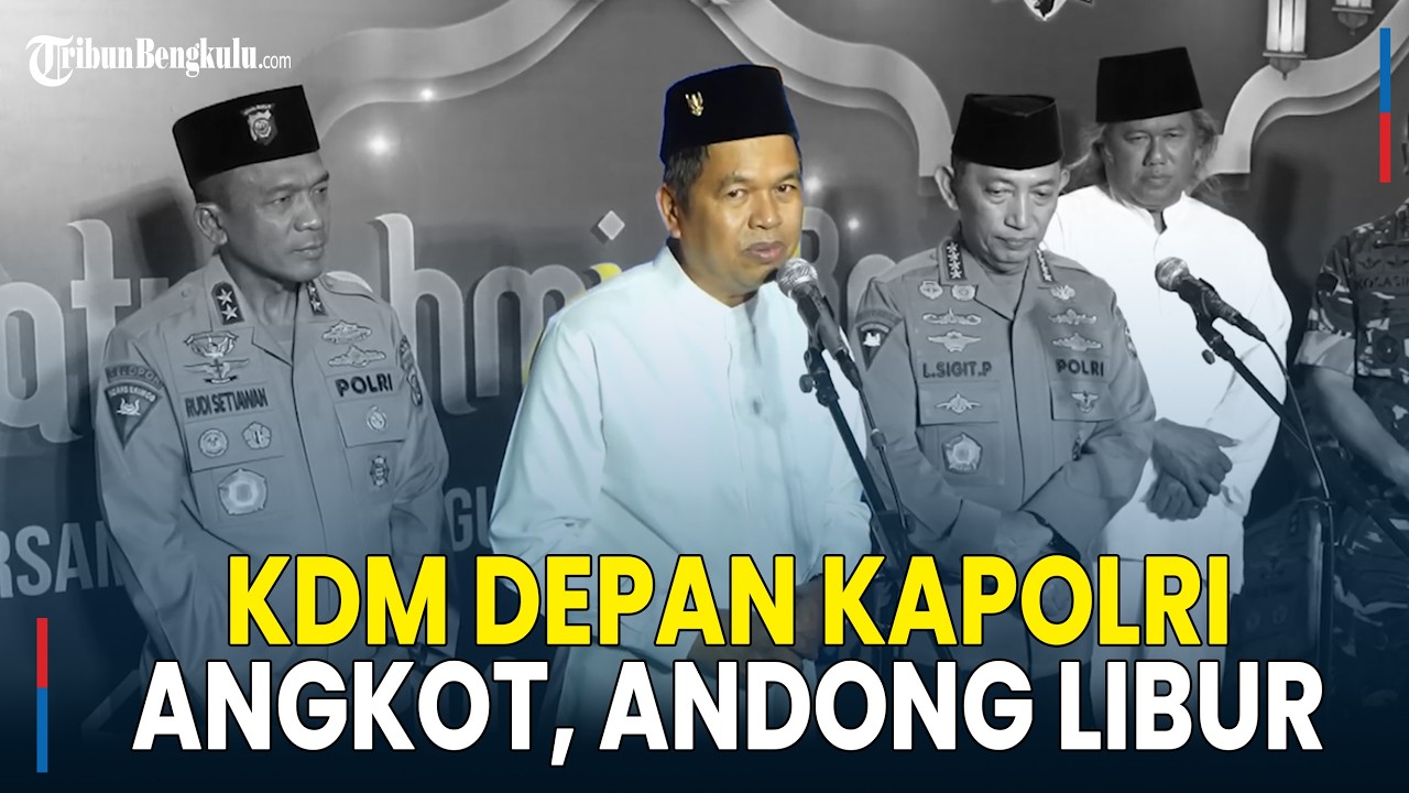 Salut! Solusi Halus Kang Dedi Mulyadi Liburkan Angkot, Becak, Andong Demi Mudik Lebaran Aman, Nyaman