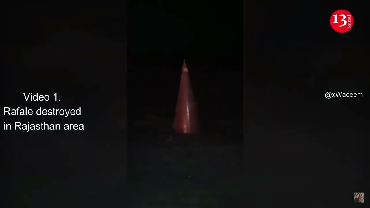 Bathinda, Akalia Kalan. Punjab, India. Rafale Crash