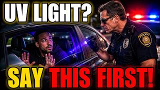 LAWYER: If Cops Shine a UV Light in Your Car—Say THIS Before They Enter