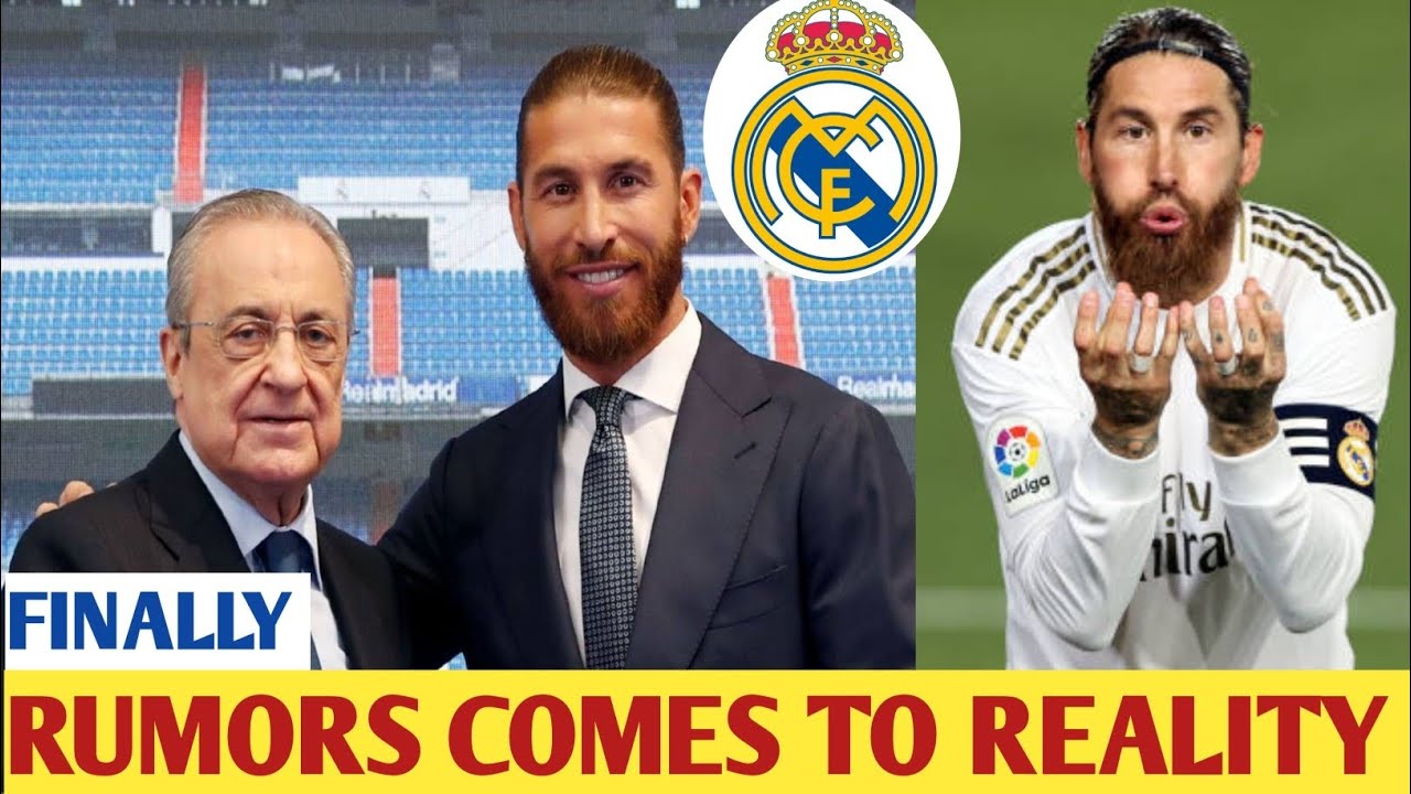 Sergio Ramos makes sensational return to real Madrid in replacement of eder militao