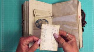(SOLD) Vintage Junk Journal With Real Vintage Ephemera | March 2017