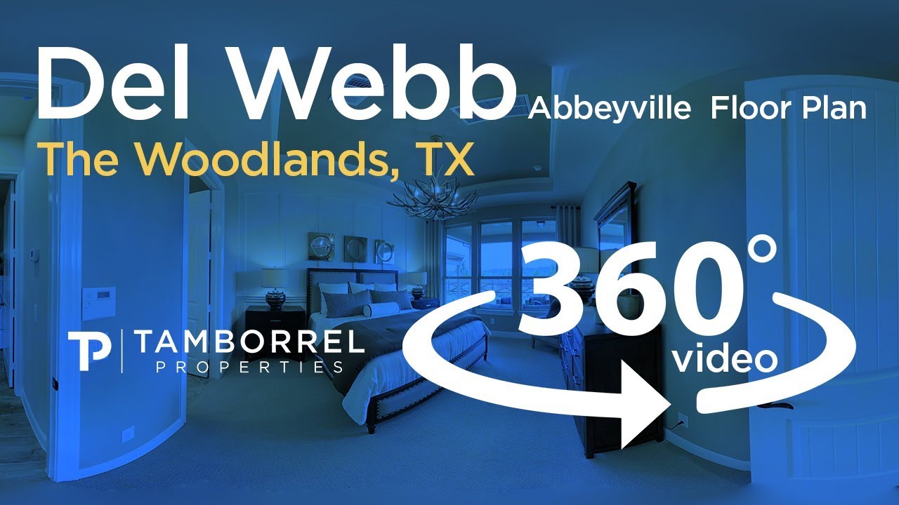 Tamborrel 360 Video: Del Webb, The Woodlands, TX - Active Adult Community