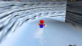 super mario 64 walkthrough ITA: stella 4-3 gara gran pinguino screenshot 3