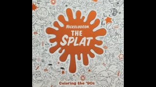 The Splat: Coloring the '90s (Nickelodeon) (Adult Coloring Book) flip through