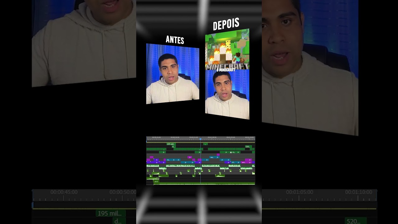 Antes x Depois: 🎯#shorts #edit #videoeditor