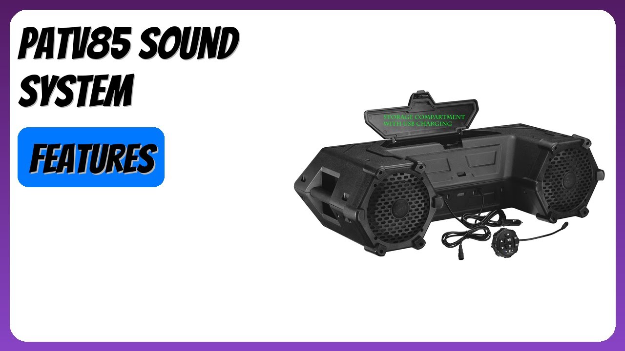REVIEW (2025): PATV85 Sound System. Features.
