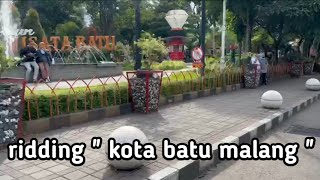 Alun - Alun Kota Batu Malang || ridding yamaha all new nmax 155 || #yamaha nmax #wisata malang