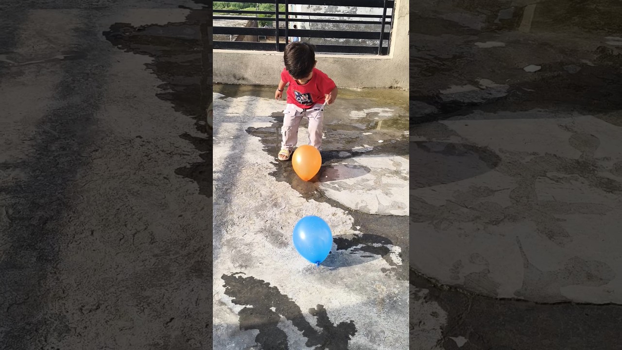 😱 OMG 😱 Reverse balloons popping video 🎈🎈 Anaya video 