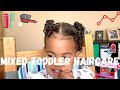 MIXED 'RACE' TODDLER HAIRCARE ROUTINE