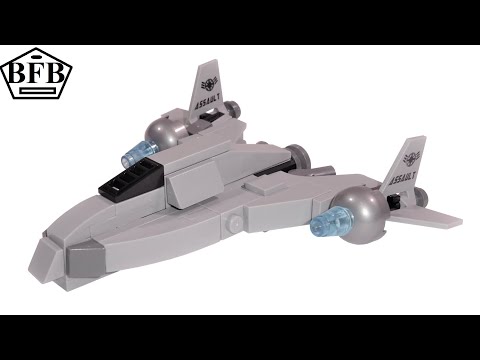 Qman 1411-6 | Nighthawk Stealth Fighter | Combat Zones Series | Speed Build Review | Modell A