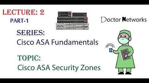 Cisco ASA Security Zones (Part 1) - Lecture # 2 - Doctor Networks Series: "Cisco ASA Fundamentals"