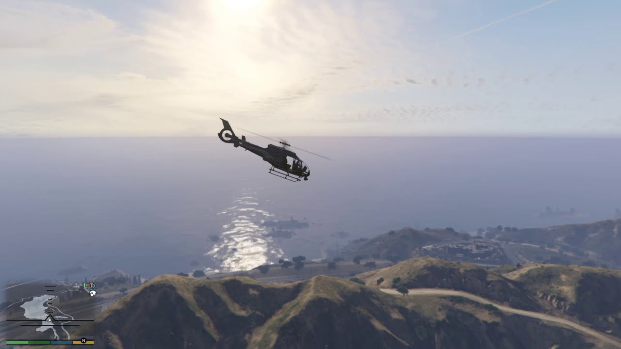 GTA 5 Maibatsu Frogger Helicopter YouTube