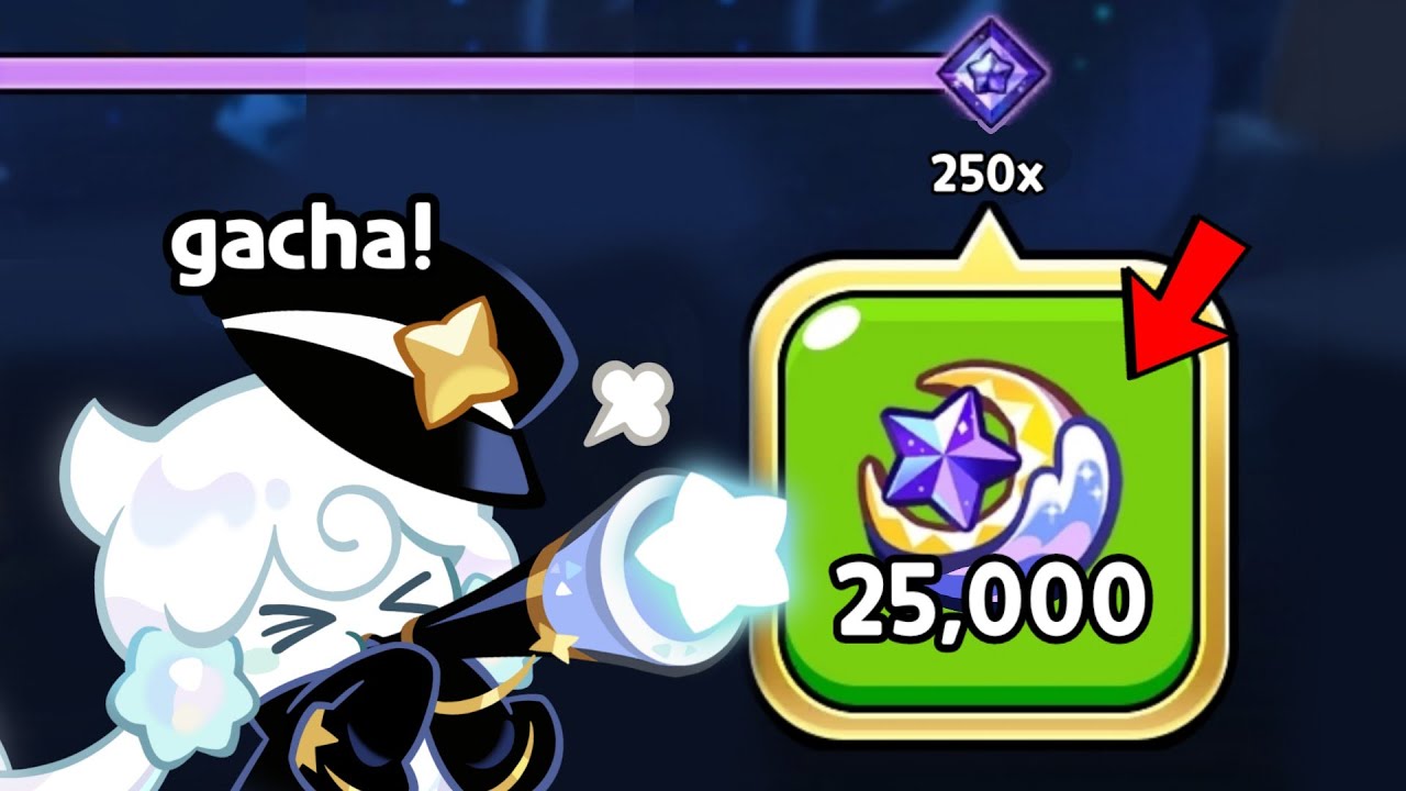 using all 25k mooncrystals that i got today... 😳✨