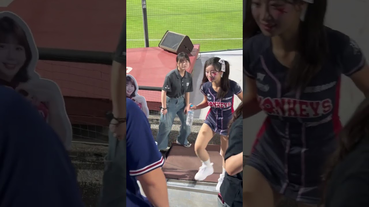 禹洙漢路過的香香瞬間 #cheerleader #啦啦隊 #啦啦隊女孩 #禹洙漢 #韓華鷹 #樂天女孩 #rakutengirls