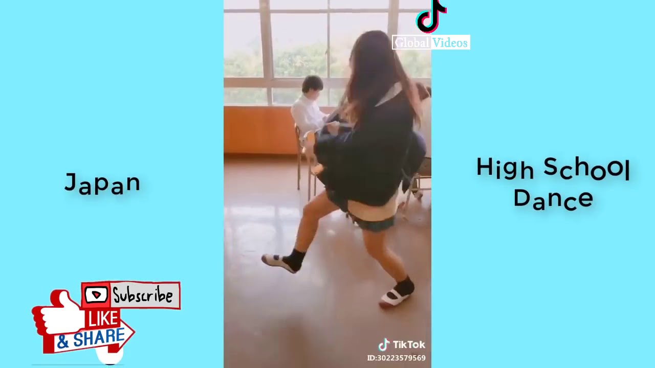 (Tik Tok Japan)日本の女子高生の踊り - YouTube