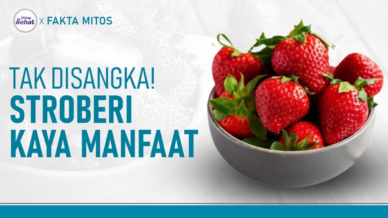 Bedah Nutrisi dan Manfaat Stroberi, Kaya Antioksidan! | Hidup Sehat tvOne