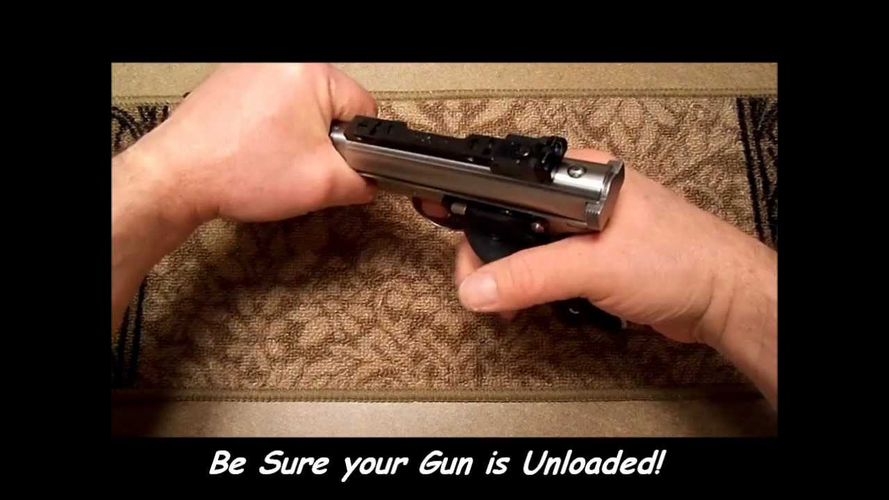 How to Install a VQ Exact Edge Extractor in a Ruger Mark II, Mark III ...