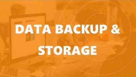 Data Backup & Storage - User One