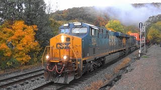 CSX Double Stack Train Entering Cumberland