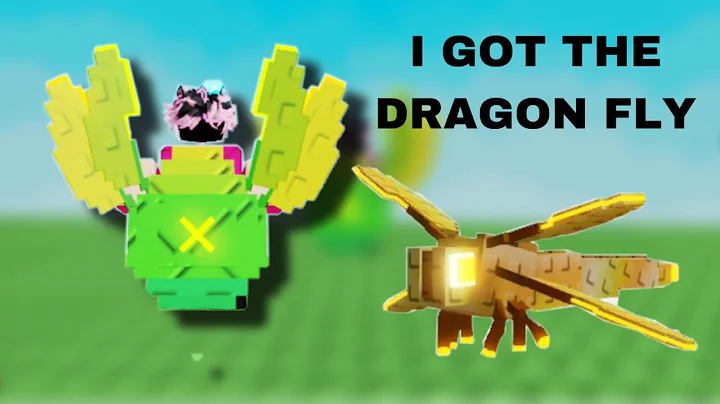 I HATCHED THE DRAGON FLY IN GROW A GARDEN !!!