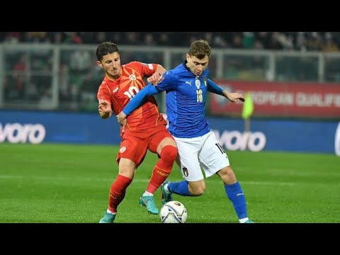 Highlight italy vs Macedonia. Italy  Gagal Ikut Piala dunia Qatar(word cup 2022)